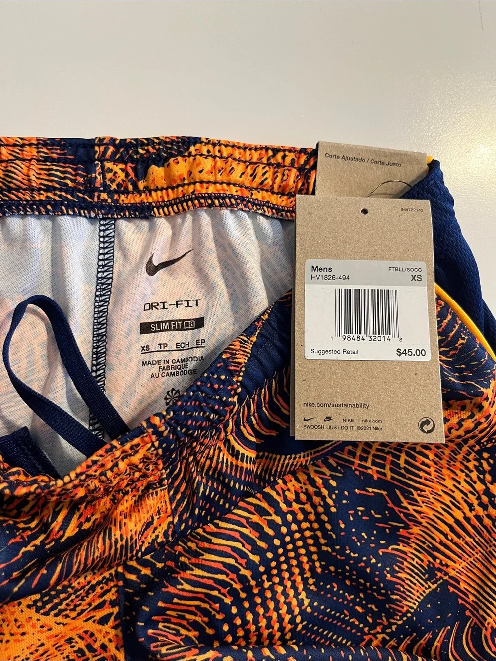 Nike Soccer Academy Shorts Stretch Flex New XS